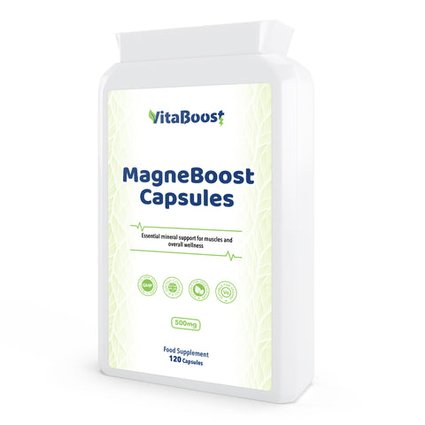 Extra Strength Magnesium Citrate 500mg by NatureBell - Supports Cardiovascular Health, Muscle Relaxation, and Digestive Wellness - 240 Easy-to-Swallow Capsules