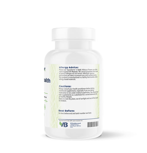 "Advanced urinary health supplement with D-Mannose and key nutrients, presented in a 60-capsule bottle."